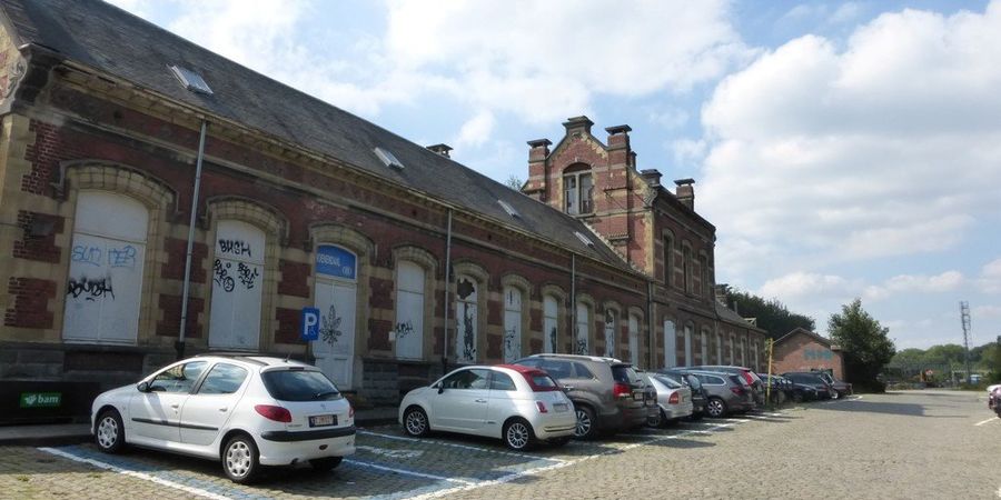 Station Groenendaal met schuilplaats
